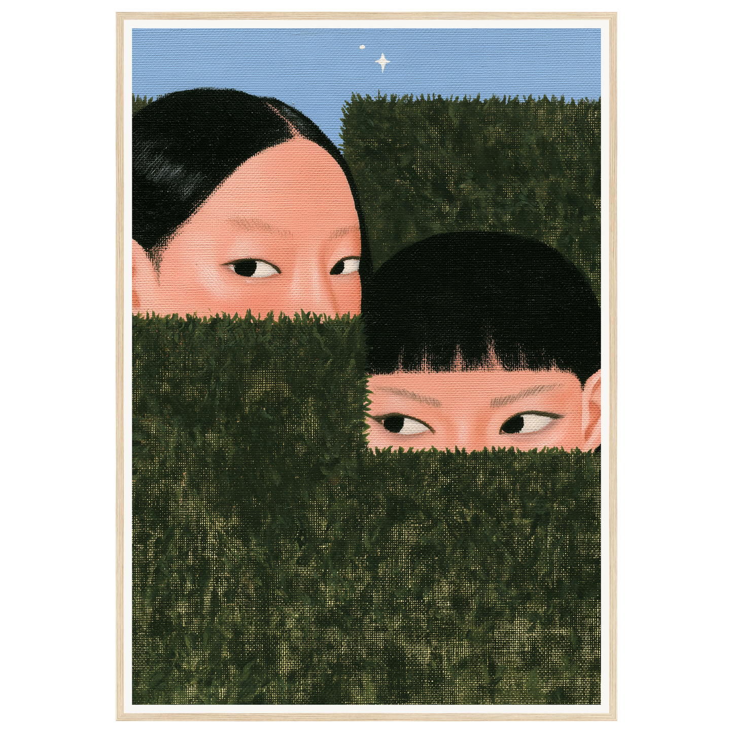 Curious Eyes — s3_framed_wood