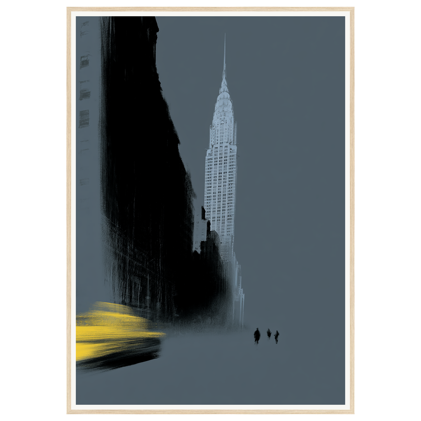 Yellow Cab — s3_framed_wood