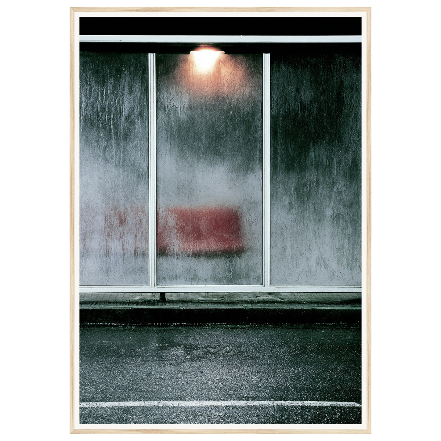 Rainy Window — s3_framed_wood