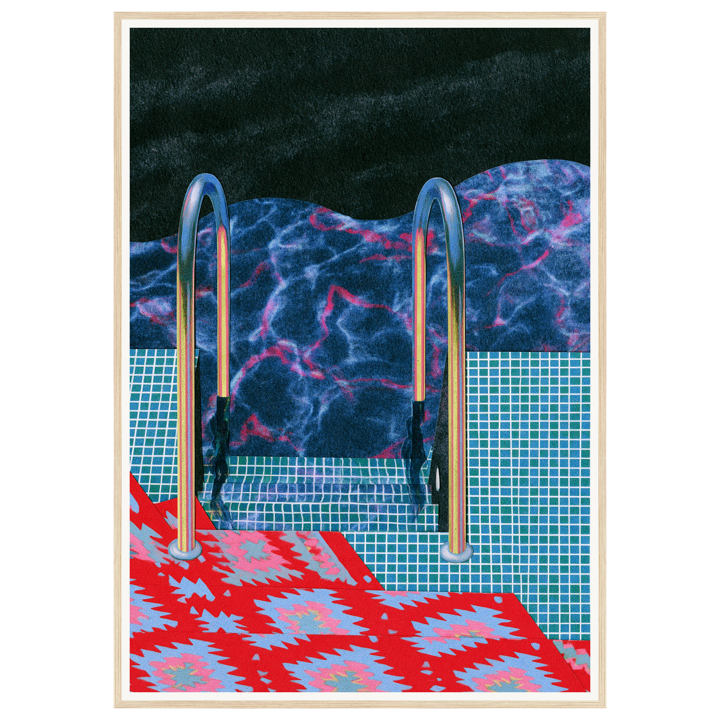 Summer Dip — s3_framed_wood