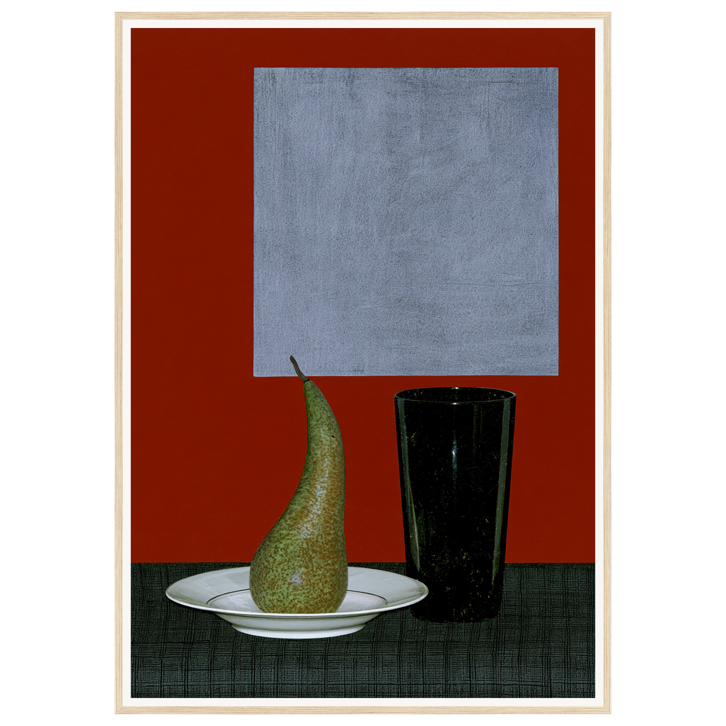 Still Life Pear — s3_framed_wood