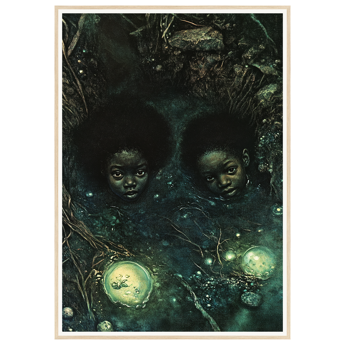Hidden Spirits — s3_framed_wood
