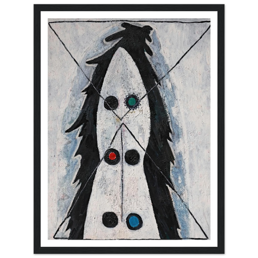Sans titre (1947) Art Print | Francis Picabia - Framed Poster - 30x40 cm / 12x16″ - Black frame