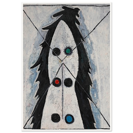 Sans titre (1947) Art Print | Francis Picabia - Framed Poster - 30x40 cm / 12x16″ - Black frame