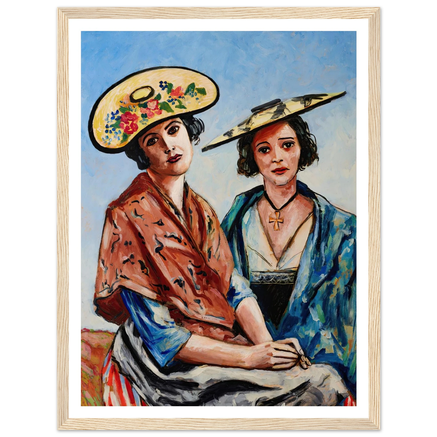 Sans titre (circa 1940-1942) Art Print | Francis Picabia - Framed Poster - 30x40 cm / 12x16″ - Black frame