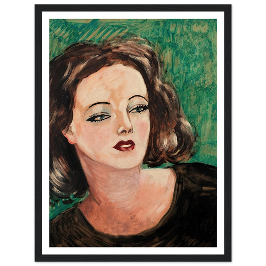 Sans titre (circa 1940 - 1942) Art Print | Francis Picabia - Framed Poster - 30x40 cm / 12x16″ - Black frame
