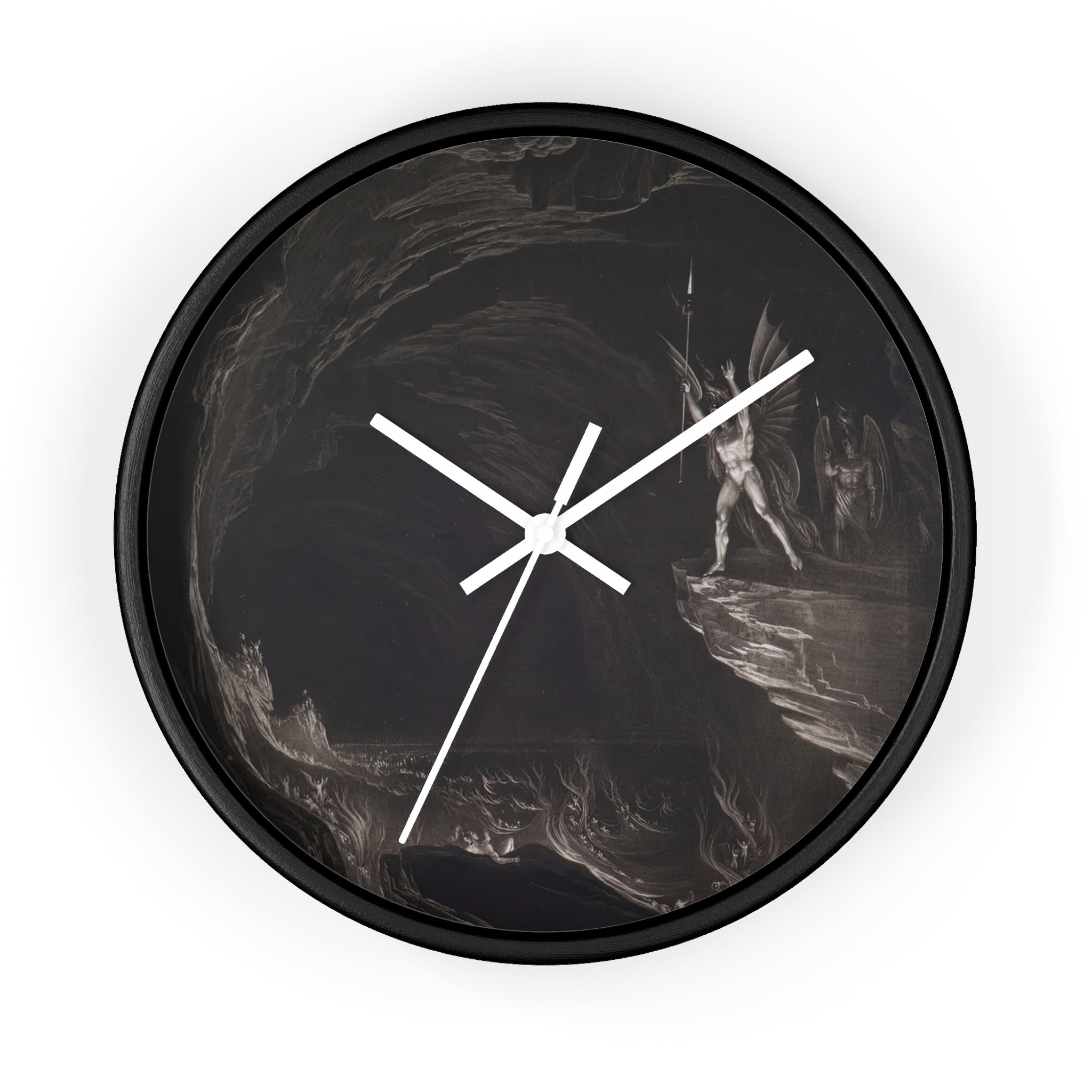 Satan Arousing the Fallen Angels Wall Clock | John Martin – Quipham ...