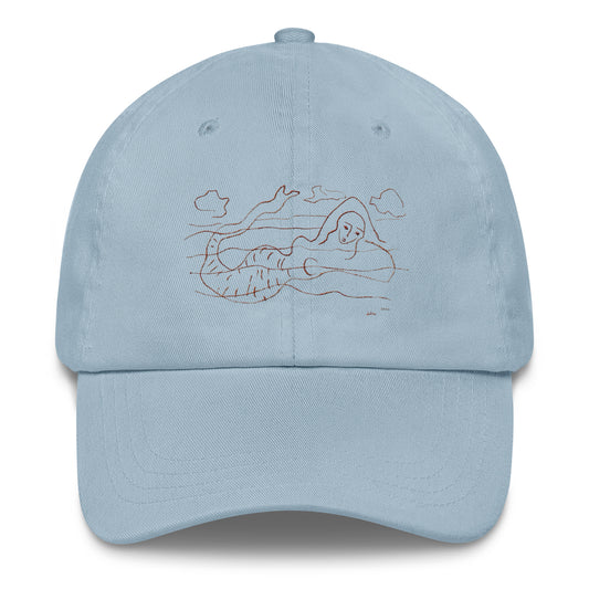 Sirènes Hat | Henri Matisse - - Light Blue - 