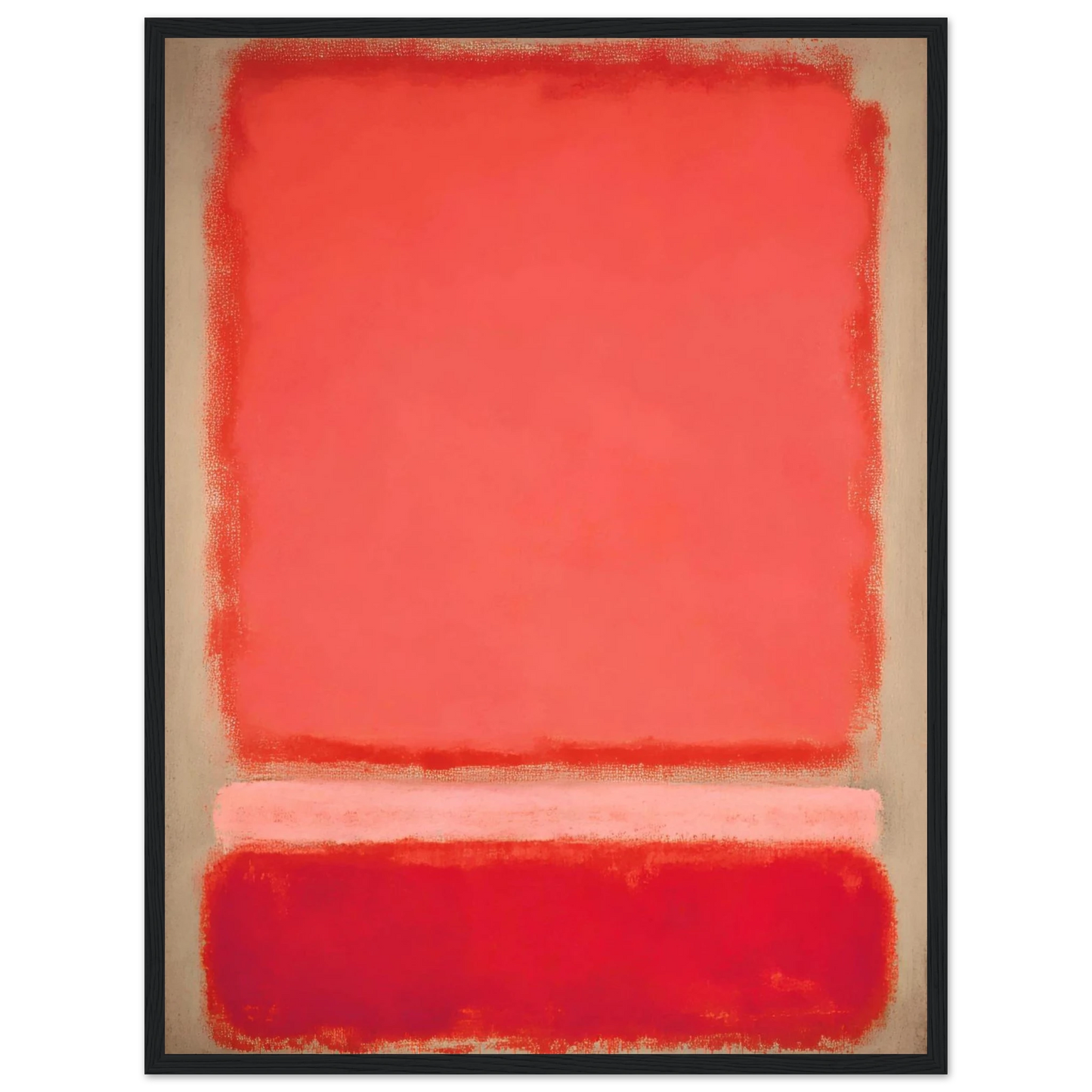 Soft Color Wash - Framed Poster - 30x40 cm / 12x16″ - Black frame