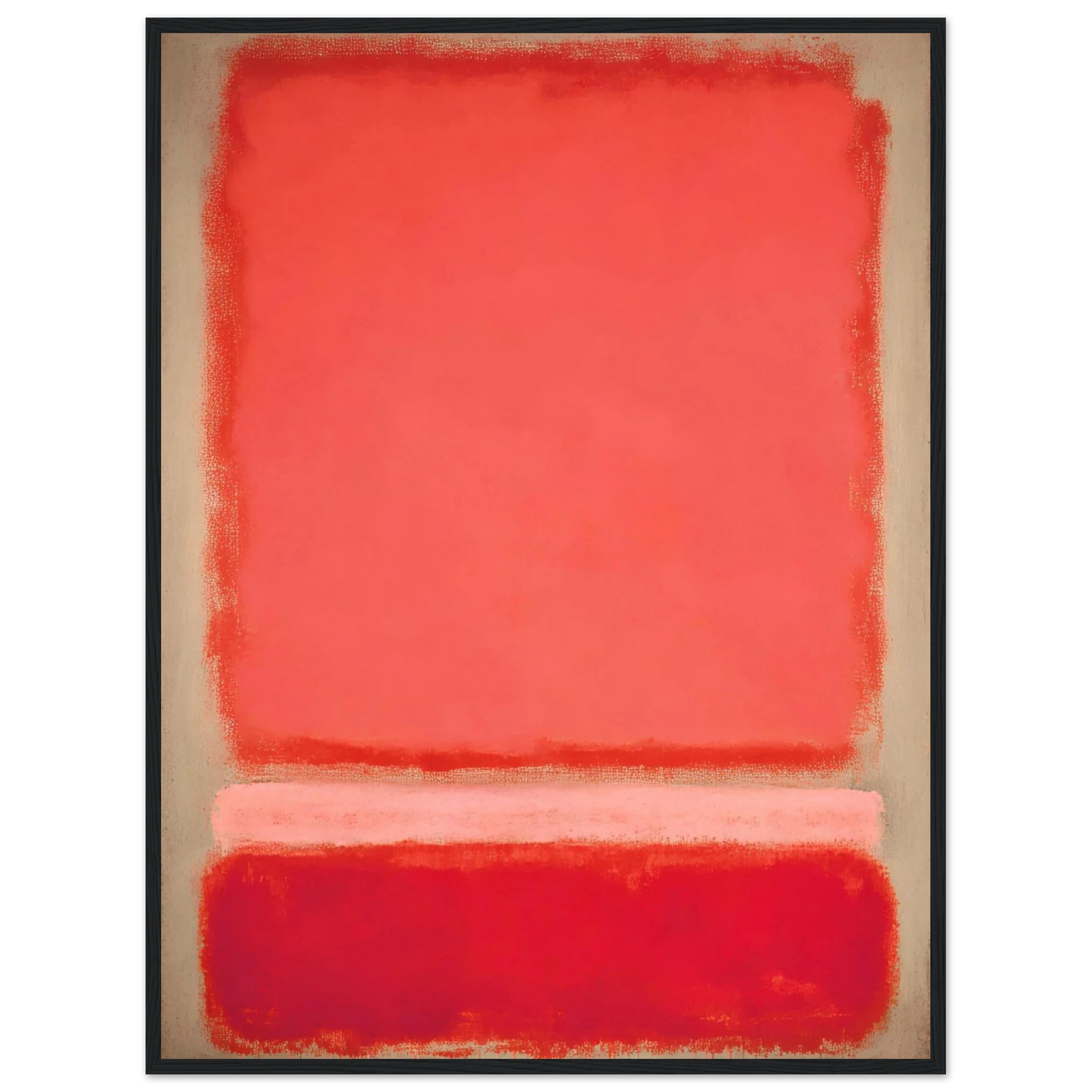 Soft Color Wash - Framed Poster - 30x40 cm / 12x16″ - Black frame