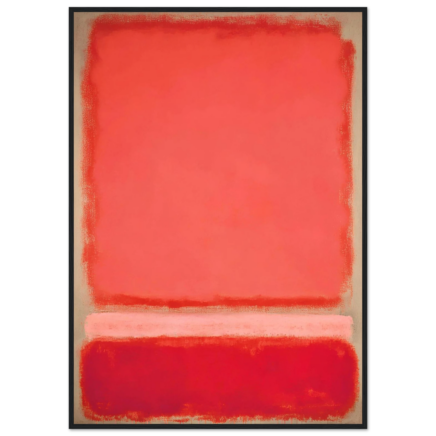 Soft Color Wash - Framed Poster - 30x40 cm / 12x16″ - Black frame