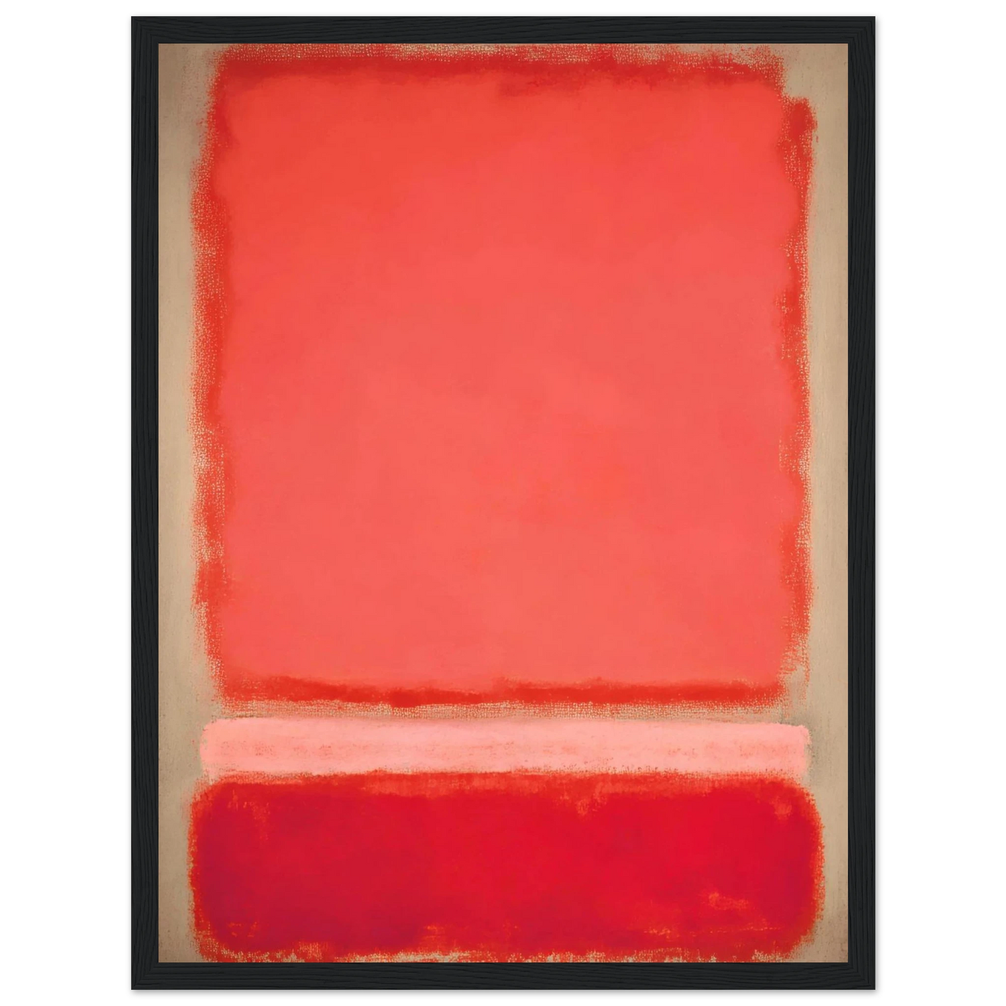 Soft Color Wash - Framed Poster - 30x40 cm / 12x16″ - Black frame