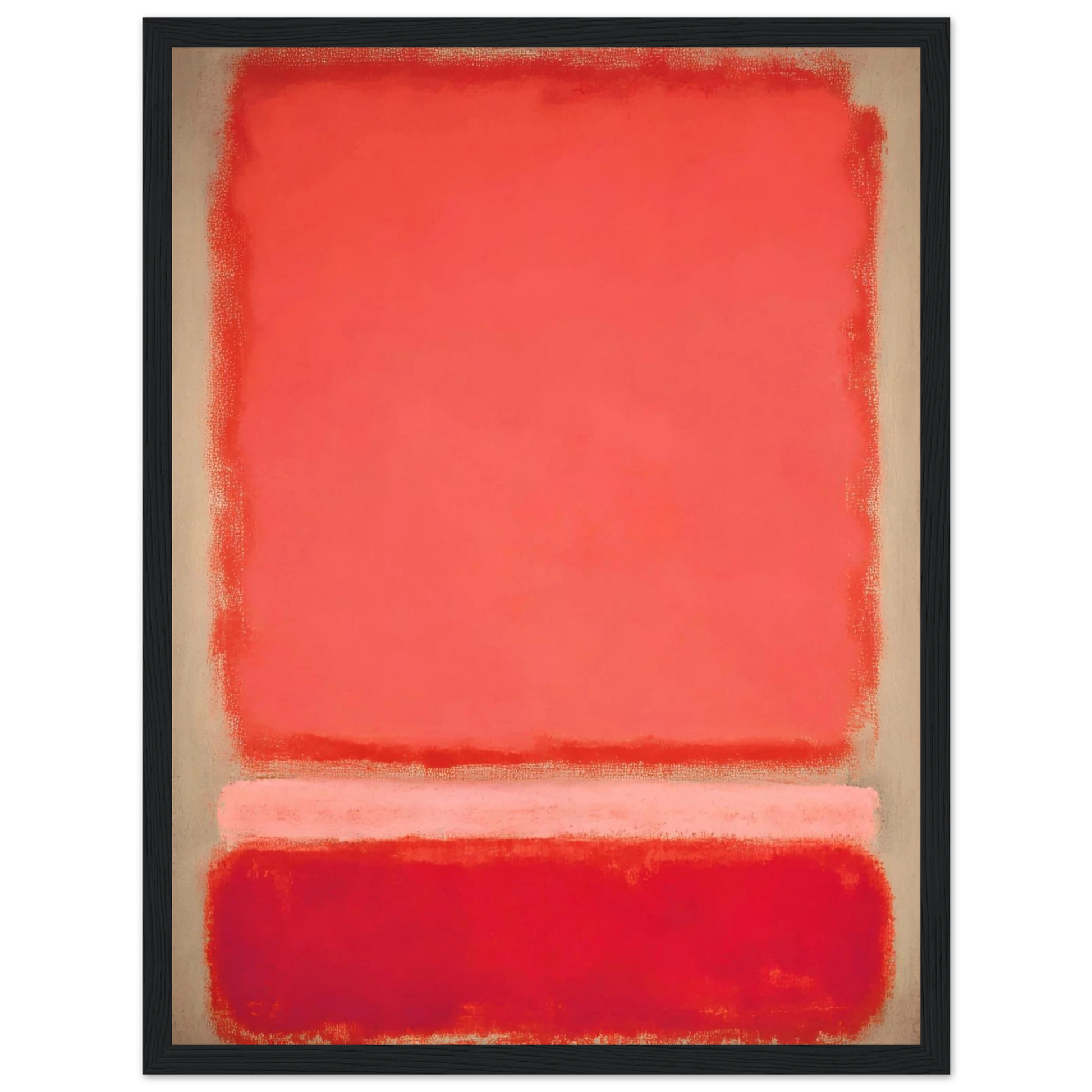 Soft Color Wash - Framed Poster - 30x40 cm / 12x16″ - Black frame