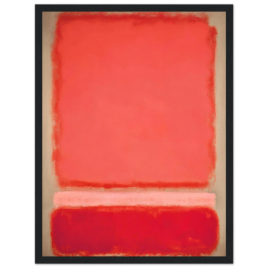 Soft Color Wash - Framed Poster - 30x40 cm / 12x16″ - Black frame