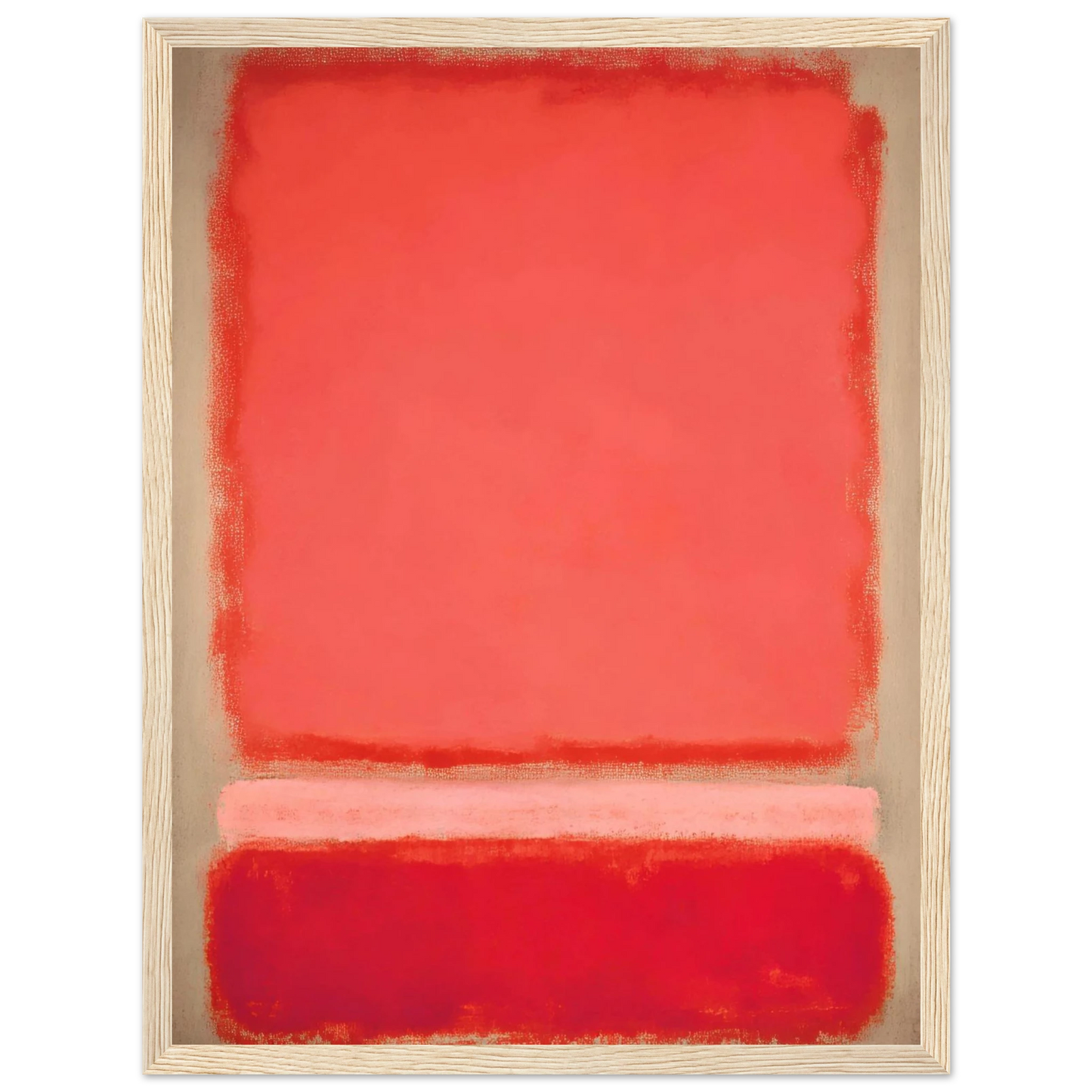 Soft Color Wash - Framed Poster - 30x40 cm / 12x16″ - Black frame