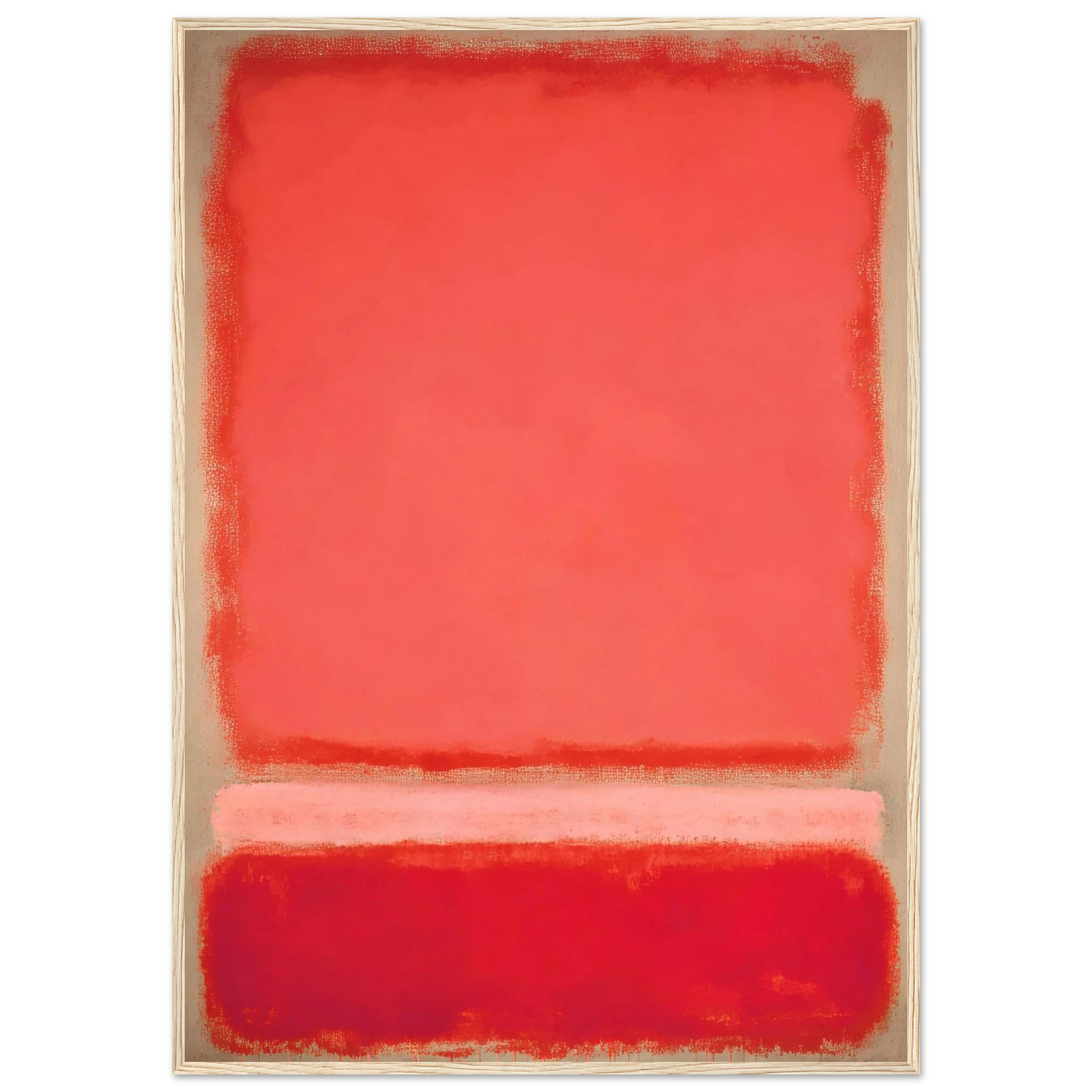 Soft Color Wash - Framed Poster - 30x40 cm / 12x16″ - Black frame