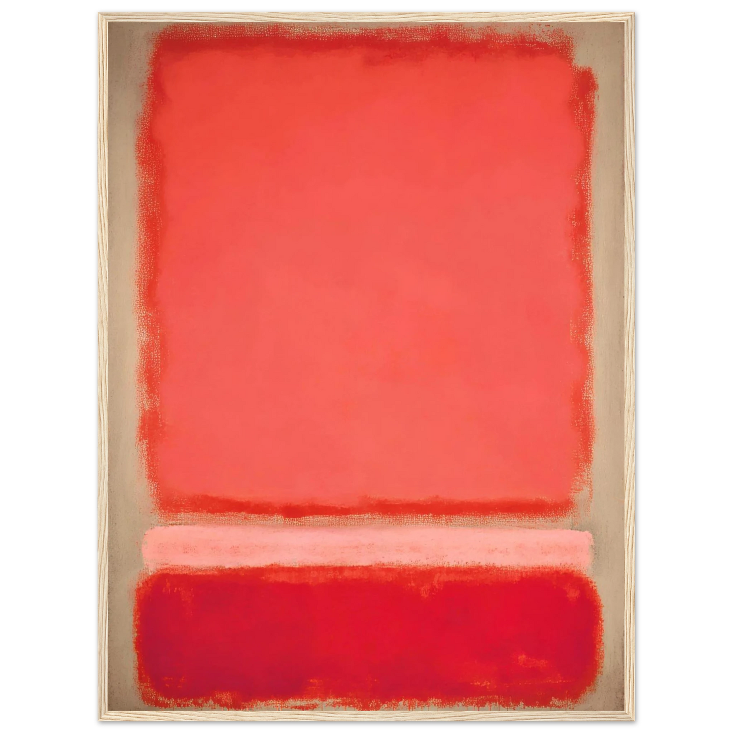 Soft Color Wash - Framed Poster - 30x40 cm / 12x16″ - Black frame