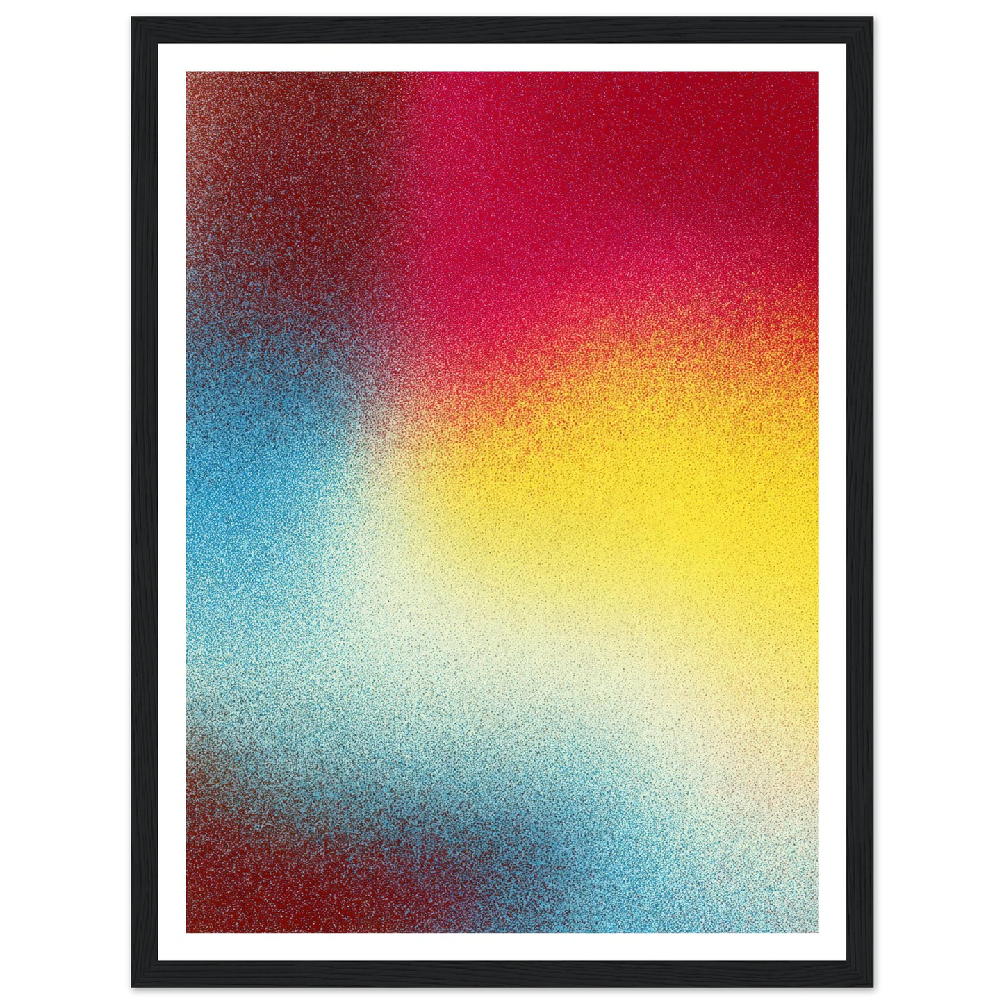 Solar Flashback - Framed Poster - 30x40 cm / 12x16″ - Black frame