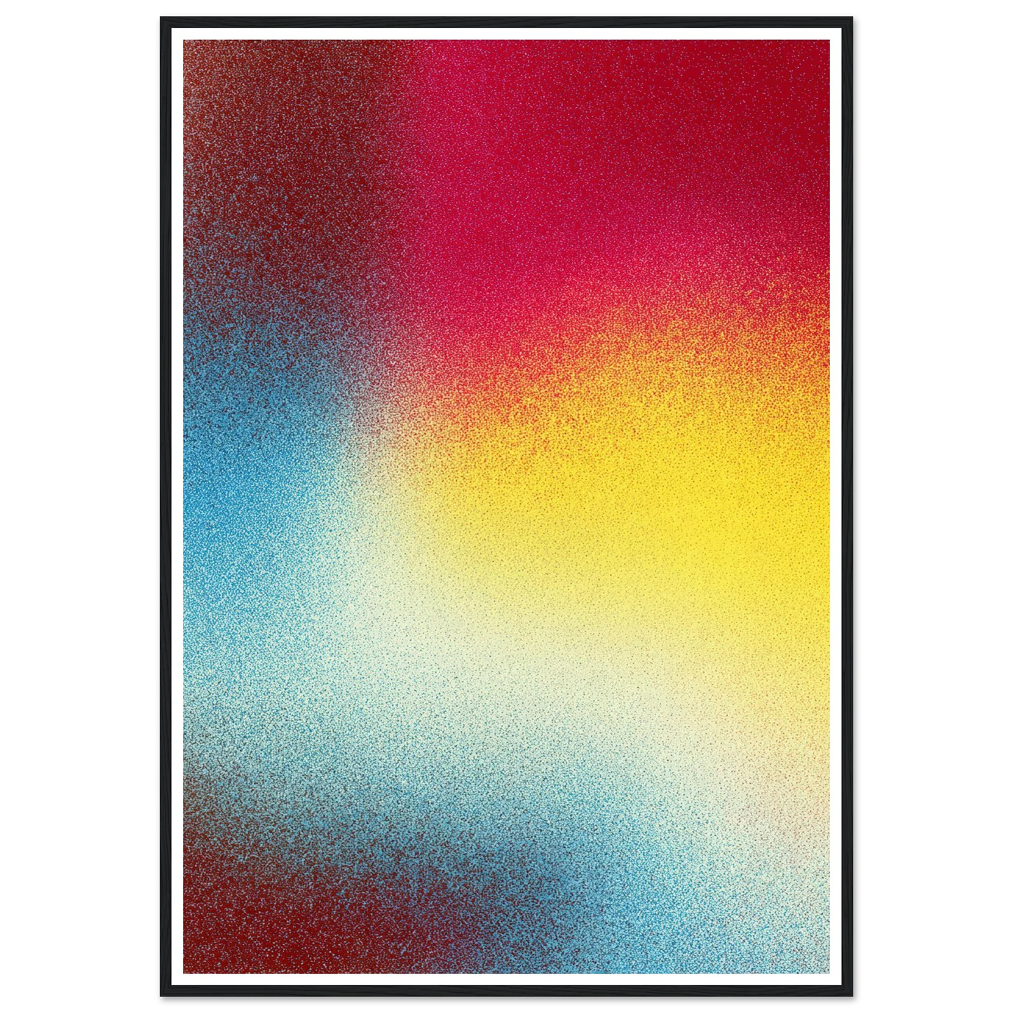 Solar Flashback - Framed Poster - 30x40 cm / 12x16″ - Black frame