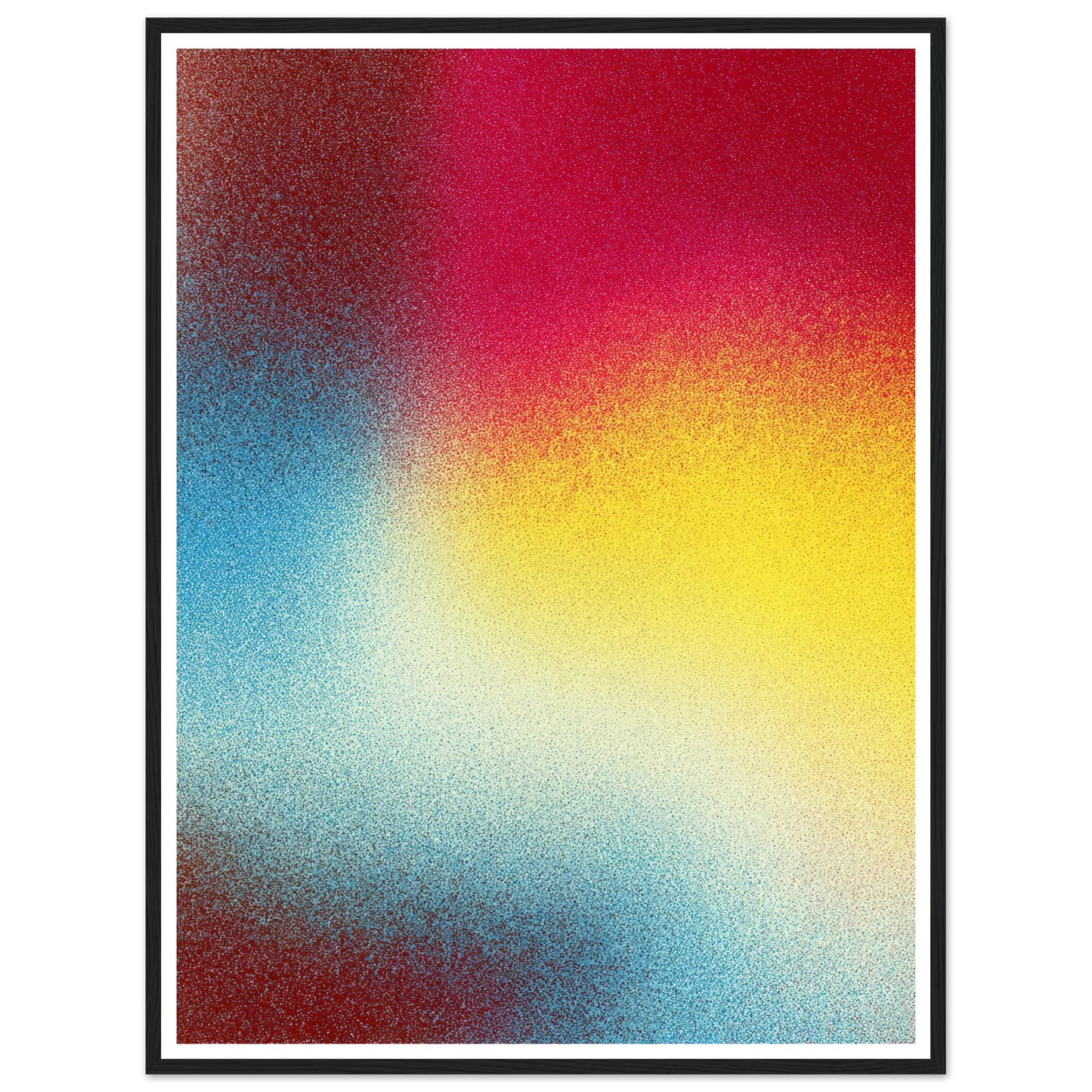 Solar Flashback - Framed Poster - 30x40 cm / 12x16″ - Black frame