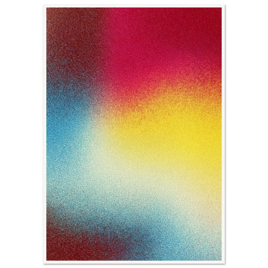 Solar Flashback - Framed Poster - 30x40 cm / 12x16″ - Black frame