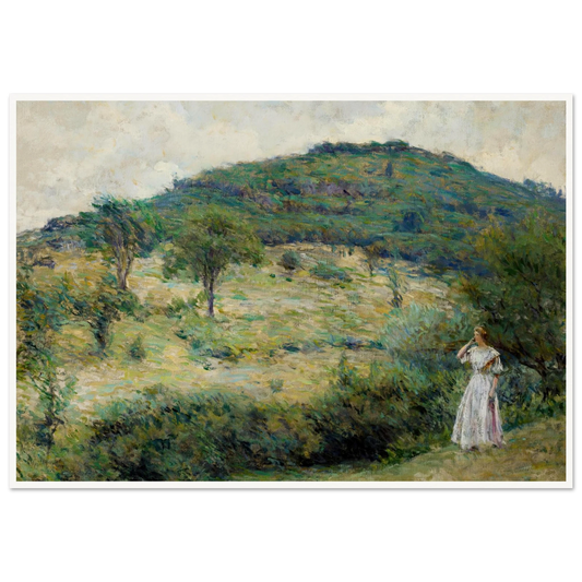 Springtime Stroll Art Print | Robert Reid - Framed Poster - 30x40 cm / 12x16″ - Black frame