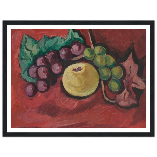 Still Life (1929) Art Print | Marsden Hartley - Framed Poster - 30x40 cm / 12x16″ - Black frame