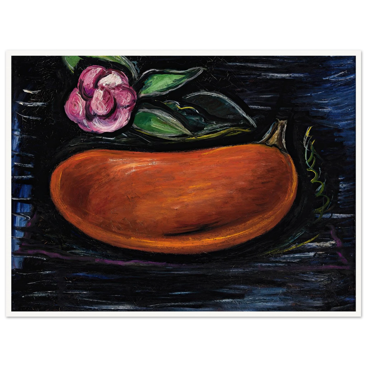 Still Life (1932-1933) Art Print | Marsden Hartley - Framed Poster - 30x40 cm / 12x16″ - Black frame