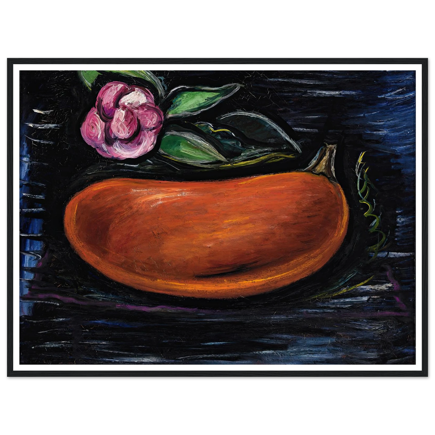 Still Life (1932-1933) Art Print | Marsden Hartley - Framed Poster - 30x40 cm / 12x16″ - Black frame