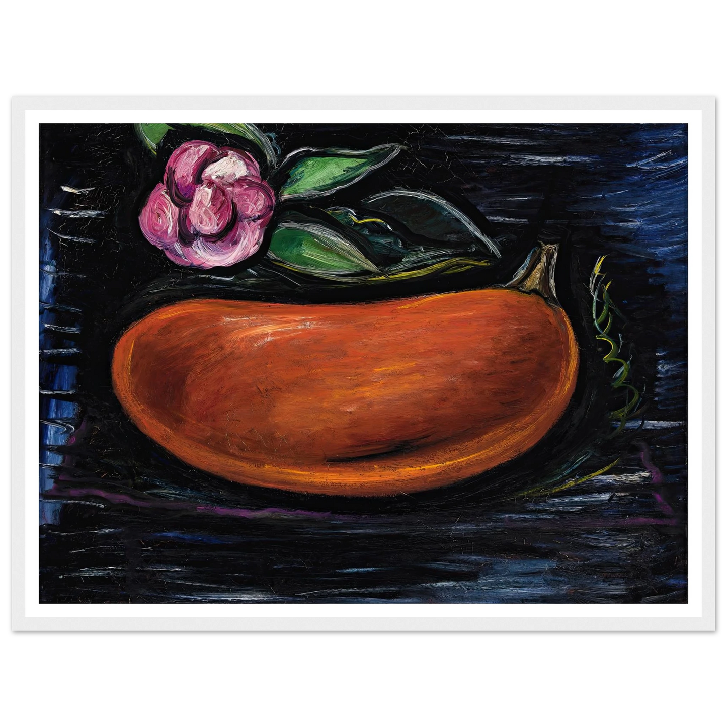 Still Life (1932-1933) Art Print | Marsden Hartley - Framed Poster - 30x40 cm / 12x16″ - Black frame