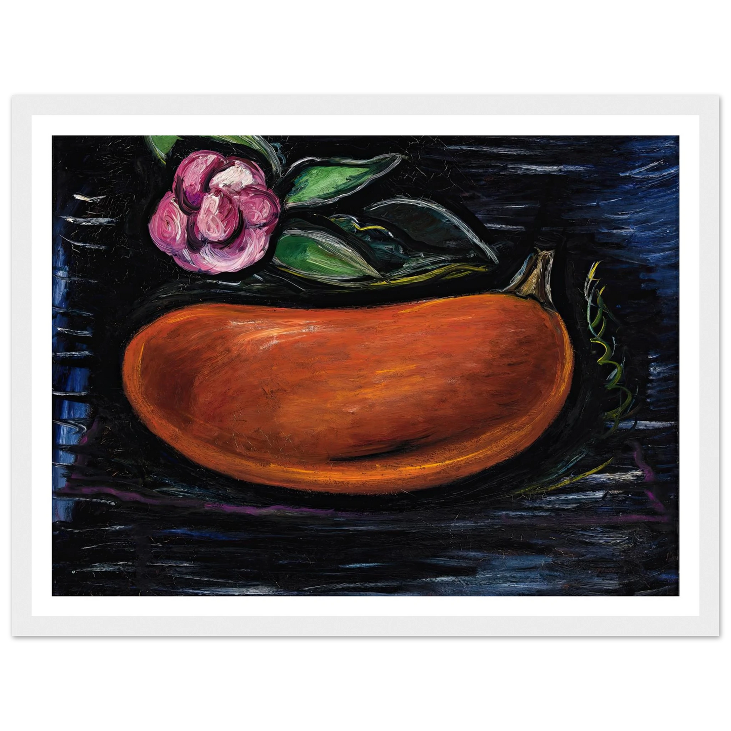 Still Life (1932-1933) Art Print | Marsden Hartley - Framed Poster - 30x40 cm / 12x16″ - Black frame