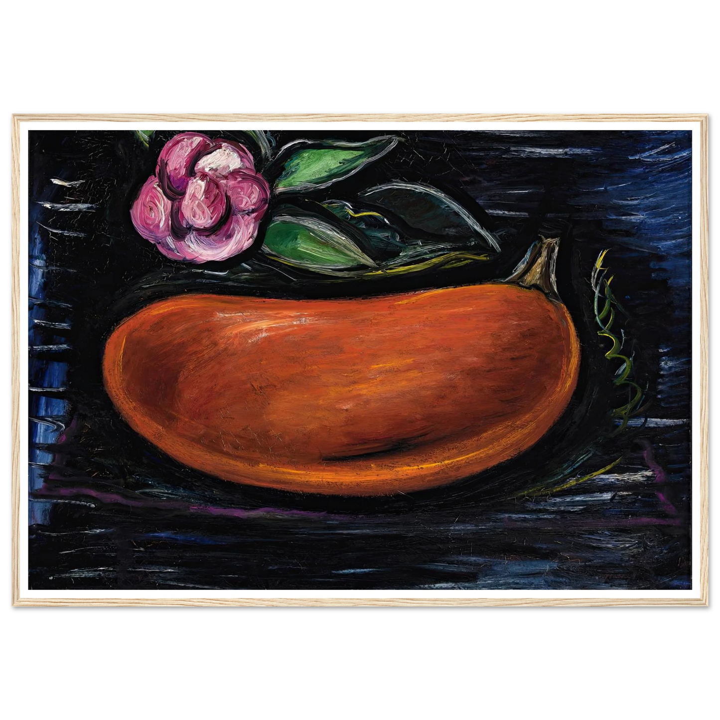 Still Life (1932-1933) Art Print | Marsden Hartley - Framed Poster - 30x40 cm / 12x16″ - Black frame