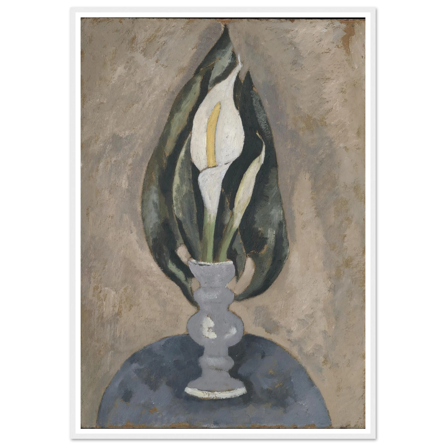 Still Life No. 16 (circa 1920) Art Print | Marsden Hartley - Framed Poster - 30x40 cm / 12x16″ - Black frame