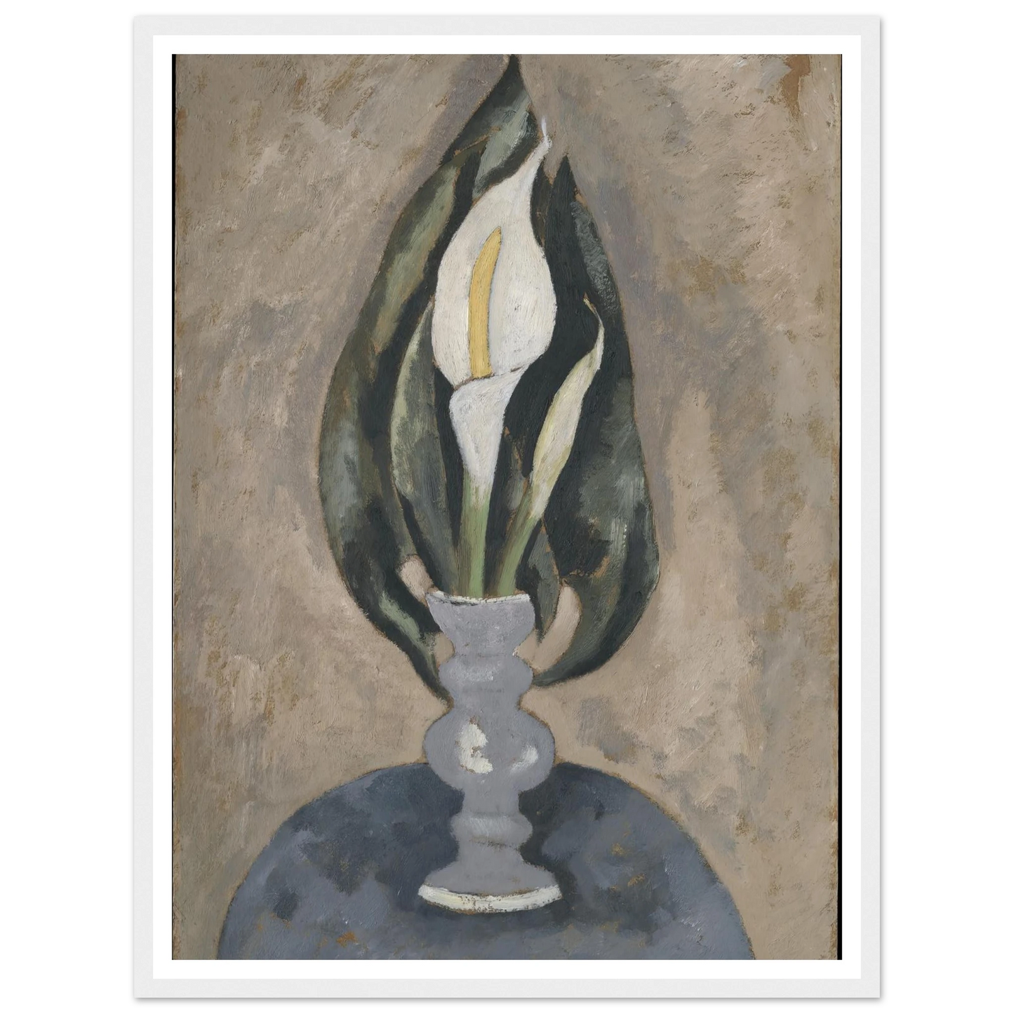Still Life No. 16 (circa 1920) Art Print | Marsden Hartley - Framed Poster - 30x40 cm / 12x16″ - Black frame