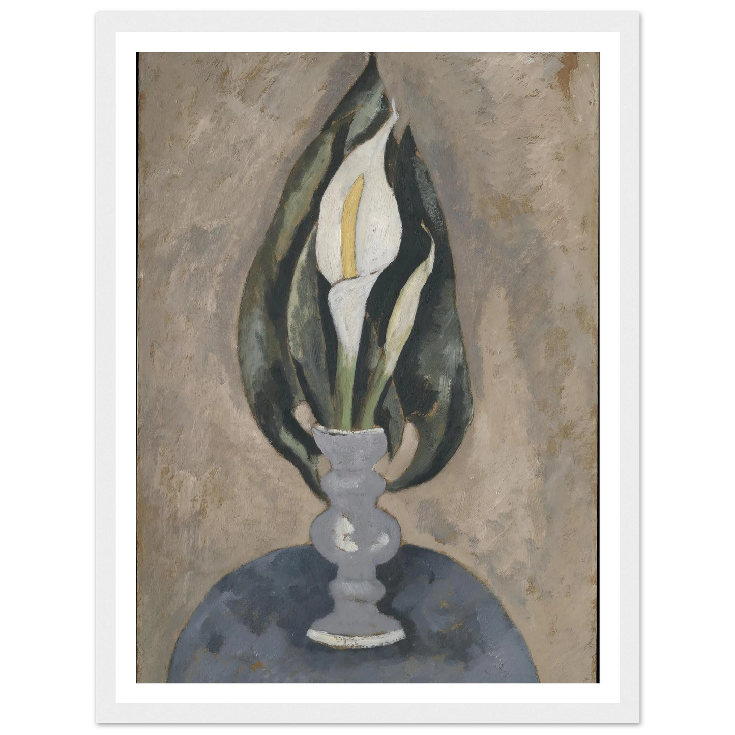 Still Life No. 16 (circa 1920) Art Print | Marsden Hartley - Framed Poster - 30x40 cm / 12x16″ - Black frame