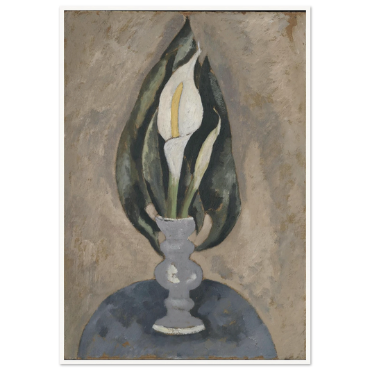 Still Life No. 16 (circa 1920) Art Print | Marsden Hartley - Framed Poster - 30x40 cm / 12x16″ - Black frame