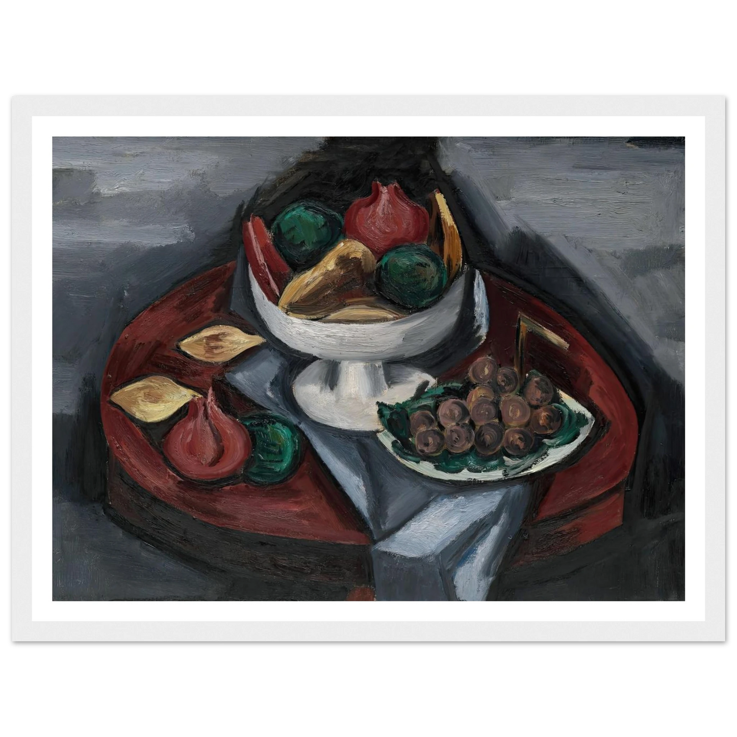 Still Life No. 2 (circa 1921 –23) Art Print | Marsden Hartley - Framed Poster - 30x40 cm / 12x16″ - Black frame