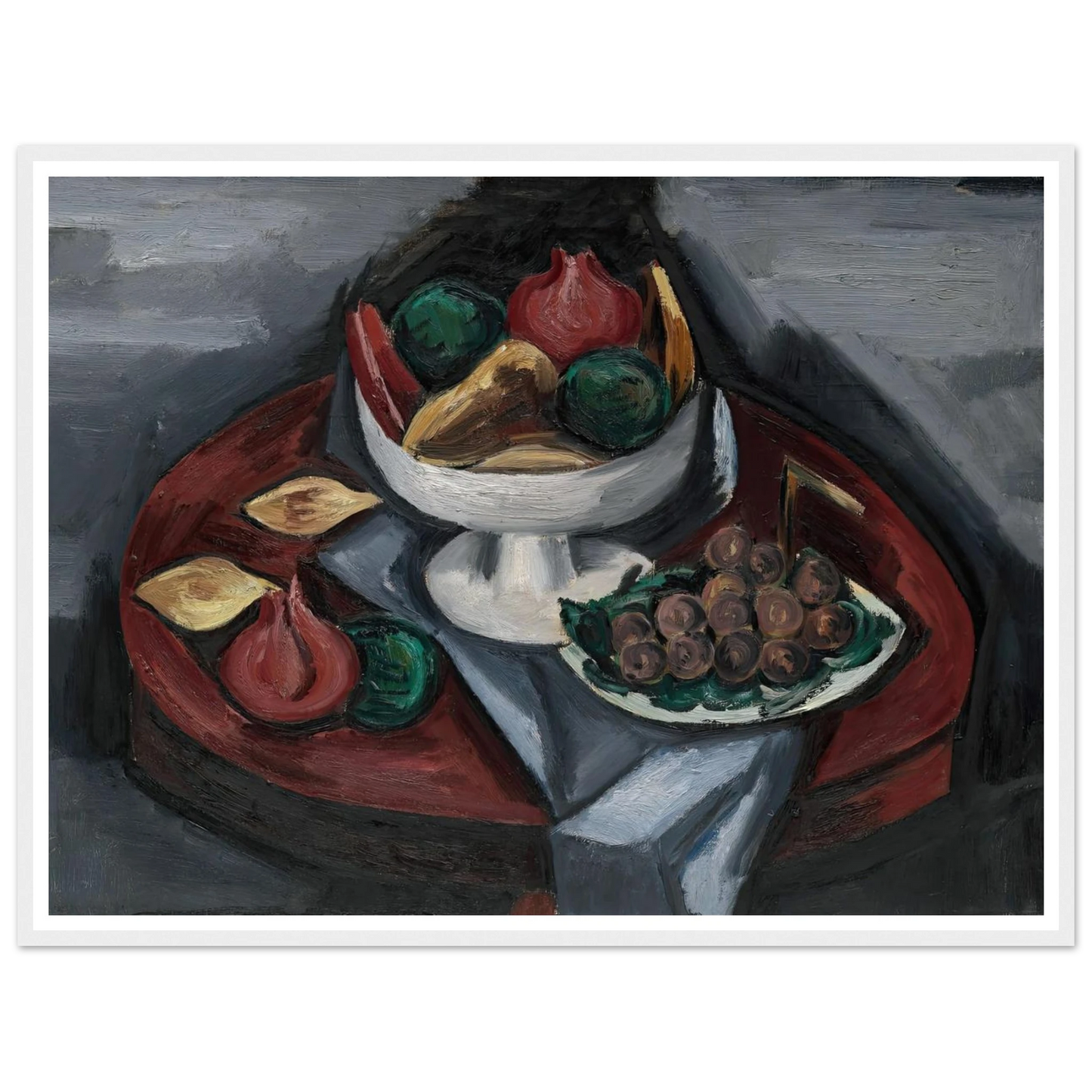 Still Life No. 2 (circa 1921 –23) Art Print | Marsden Hartley - Framed Poster - 30x40 cm / 12x16″ - Black frame