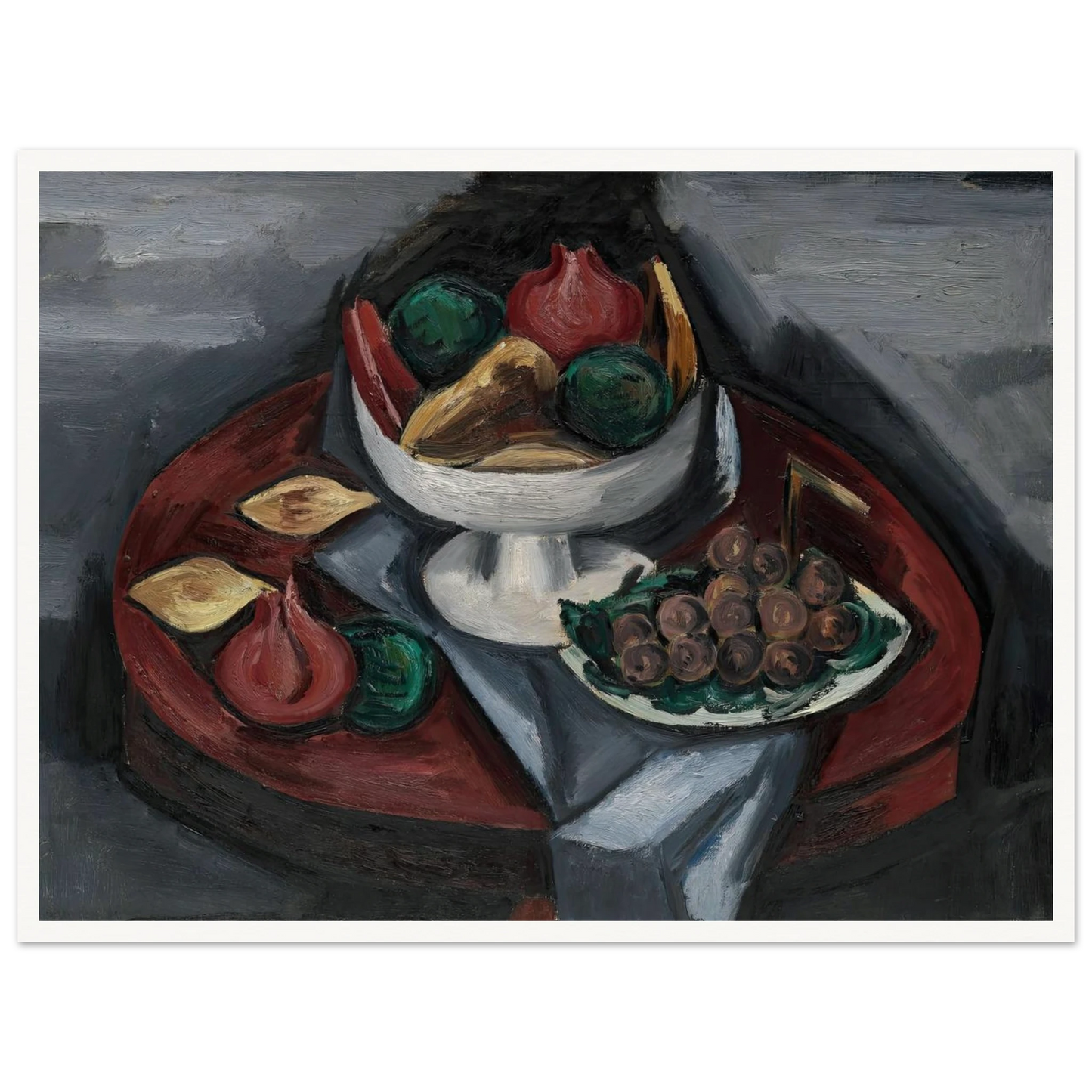 Still Life No. 2 (circa 1921 –23) Art Print | Marsden Hartley - Framed Poster - 30x40 cm / 12x16″ - Black frame