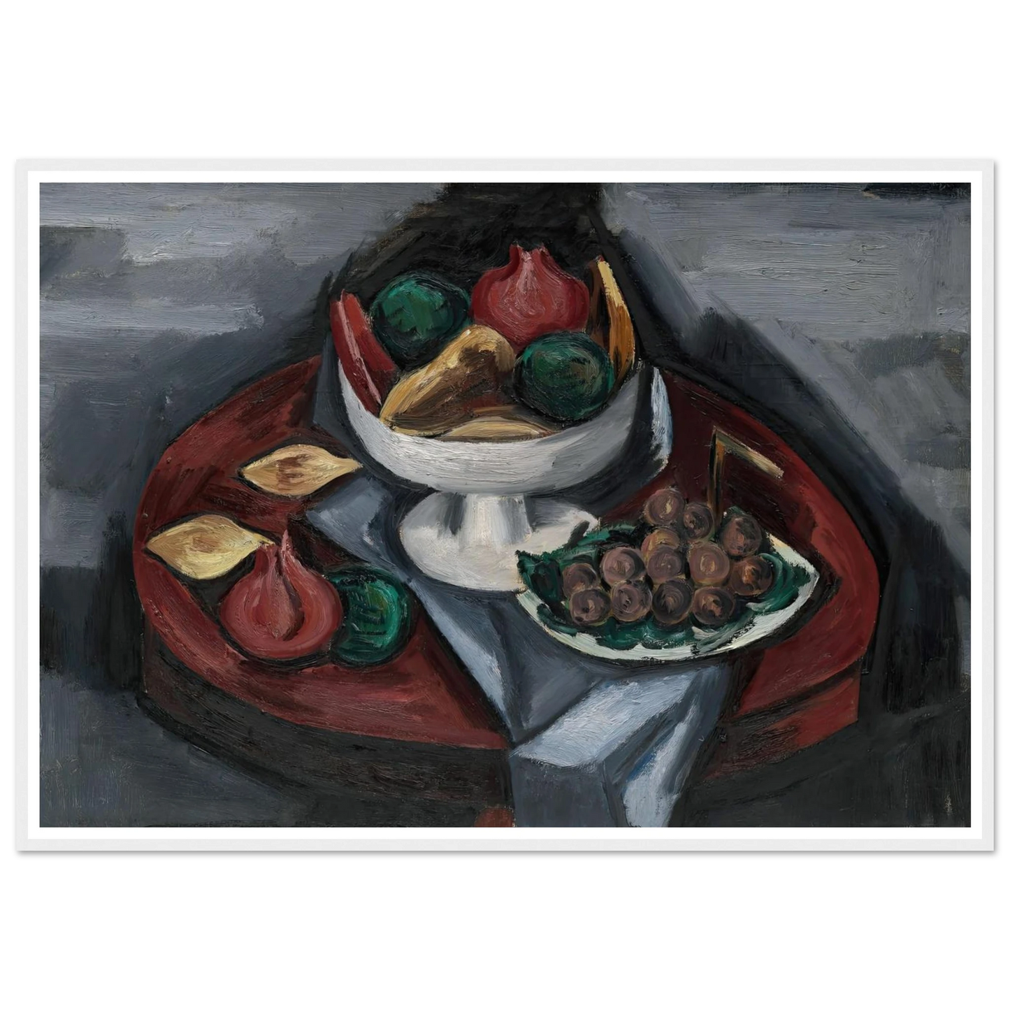 Still Life No. 2 (circa 1921 –23) Art Print | Marsden Hartley - Framed Poster - 30x40 cm / 12x16″ - Black frame