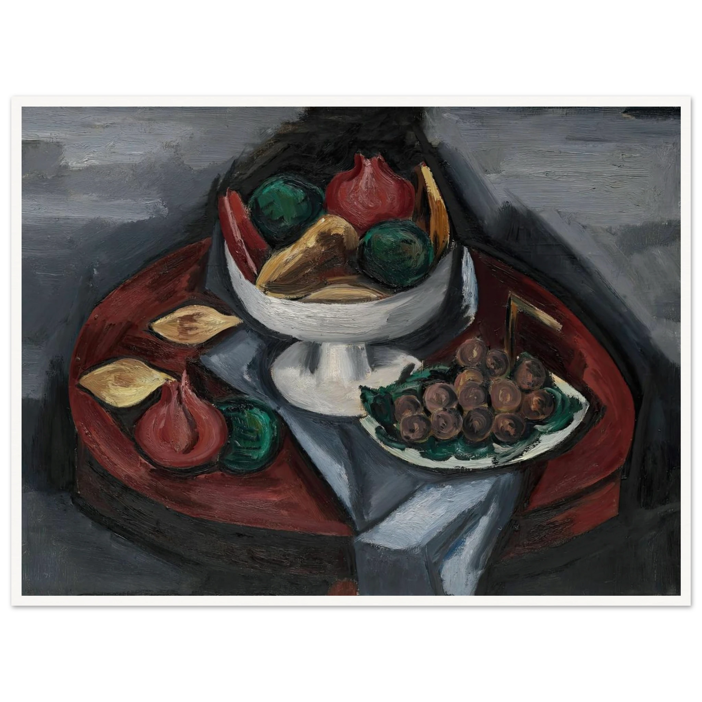 Still Life No. 2 (circa 1921 –23) Art Print | Marsden Hartley - Framed Poster - 30x40 cm / 12x16″ - Black frame
