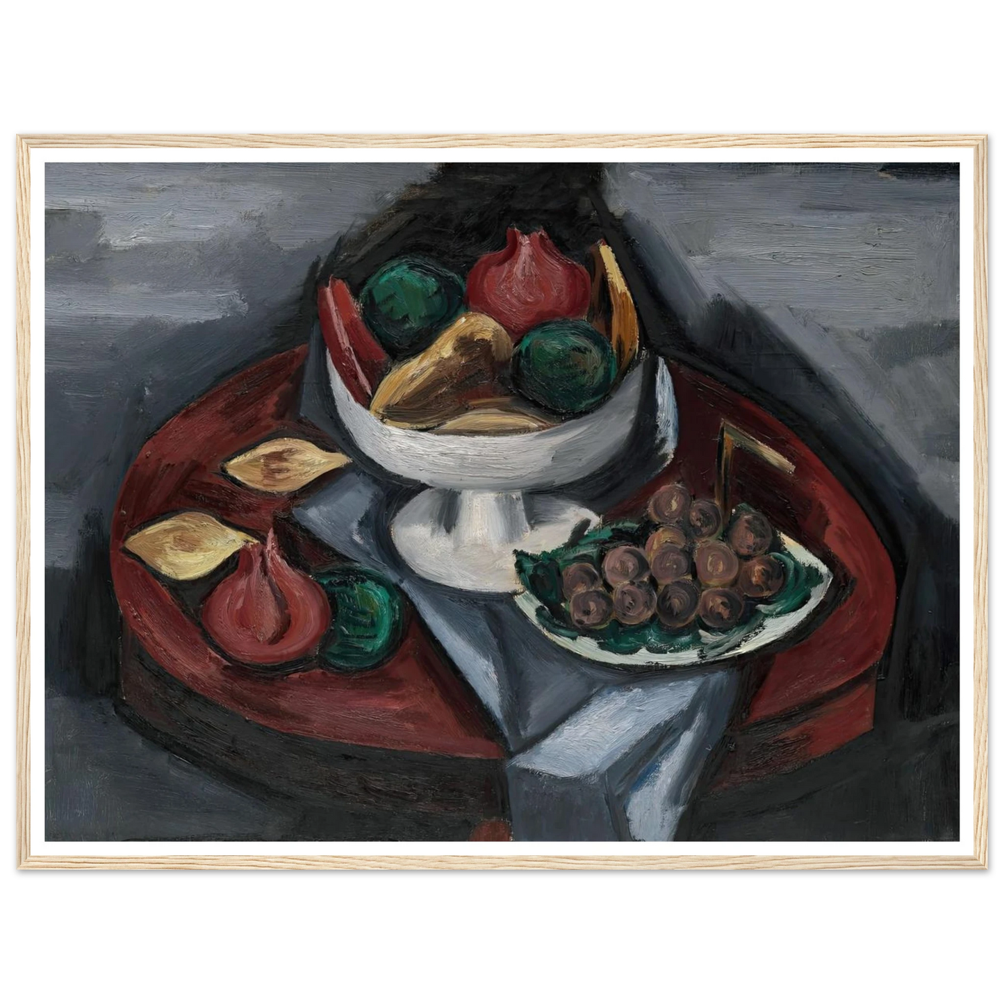 Still Life No. 2 (circa 1921 –23) Art Print | Marsden Hartley - Framed Poster - 30x40 cm / 12x16″ - Black frame