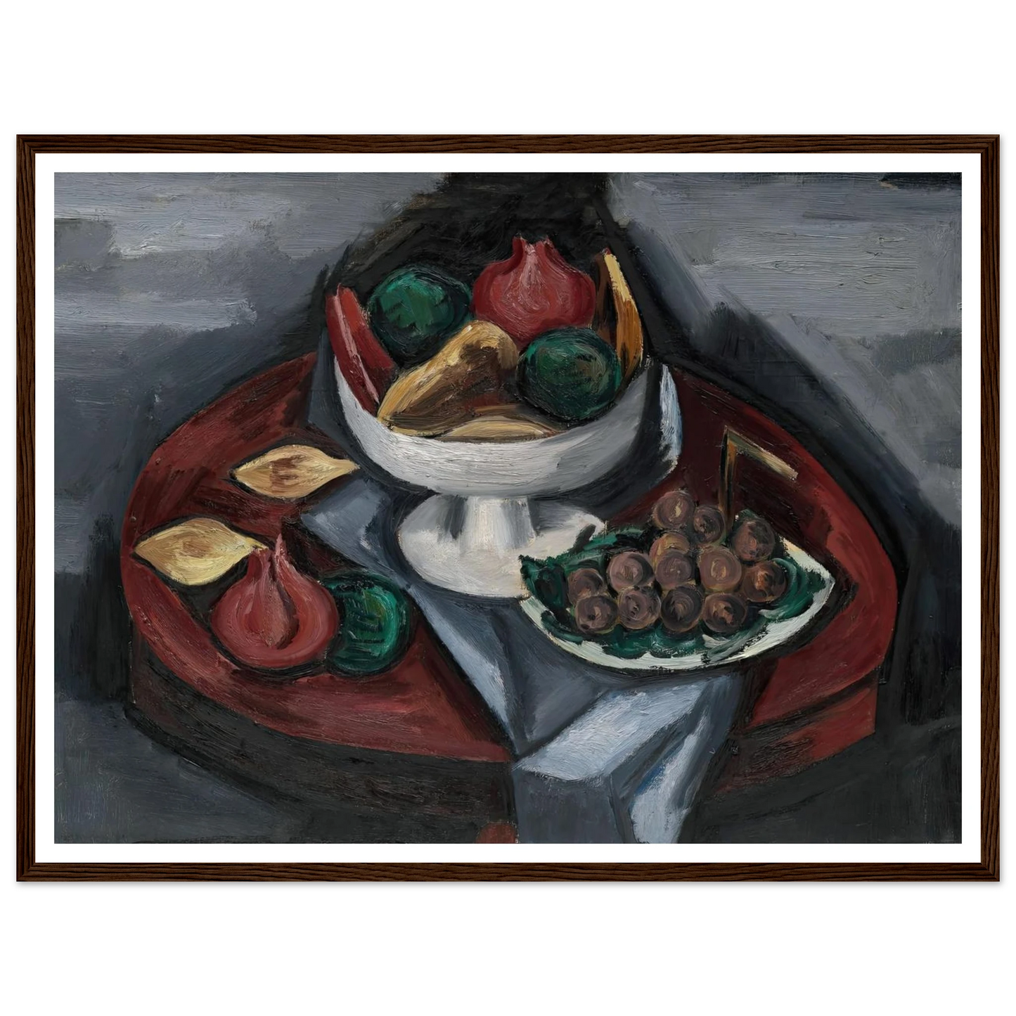 Still Life No. 2 (circa 1921 –23) Art Print | Marsden Hartley - Framed Poster - 30x40 cm / 12x16″ - Black frame