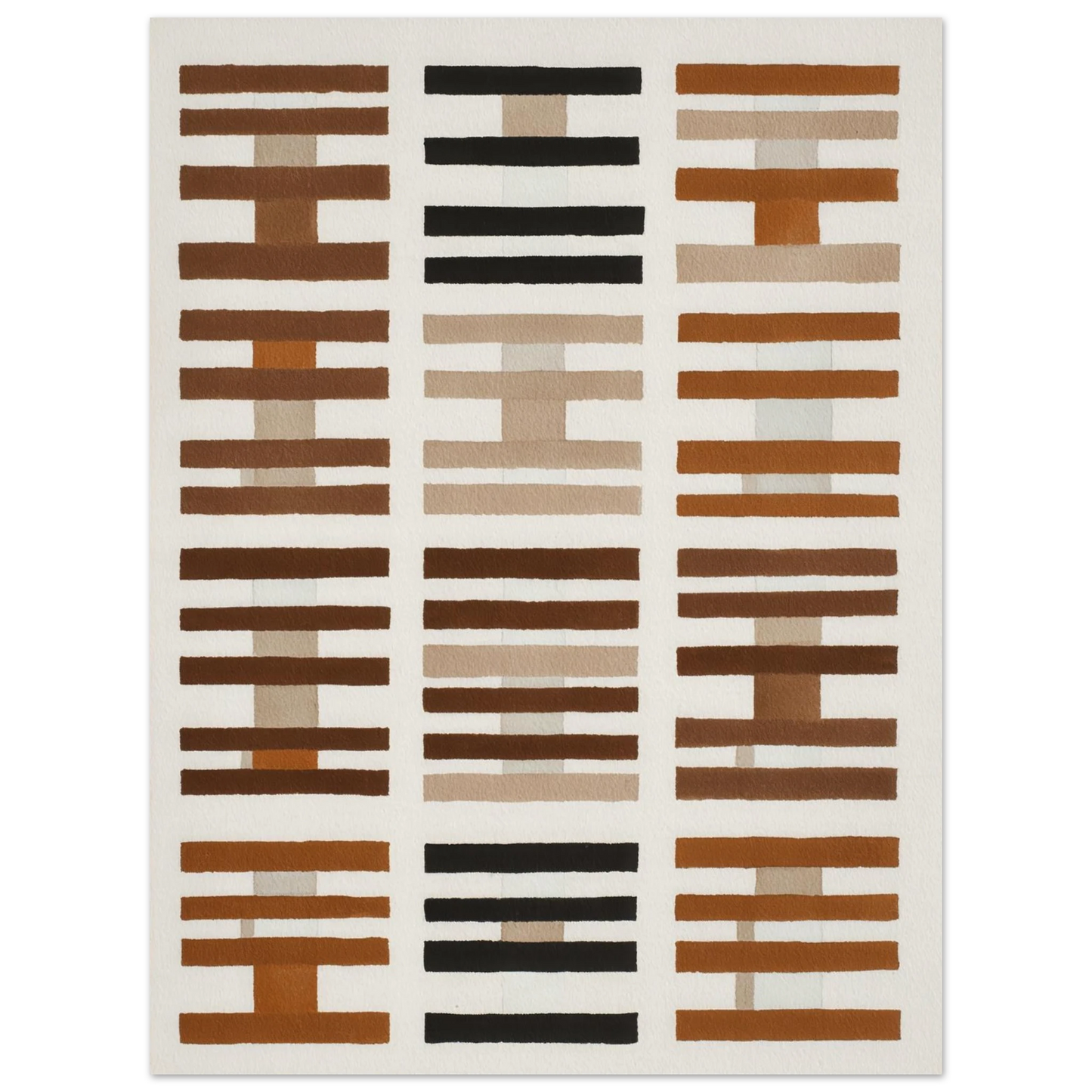 Stripes - Framed Poster - 30x40 cm / 12x16″ - Black frame