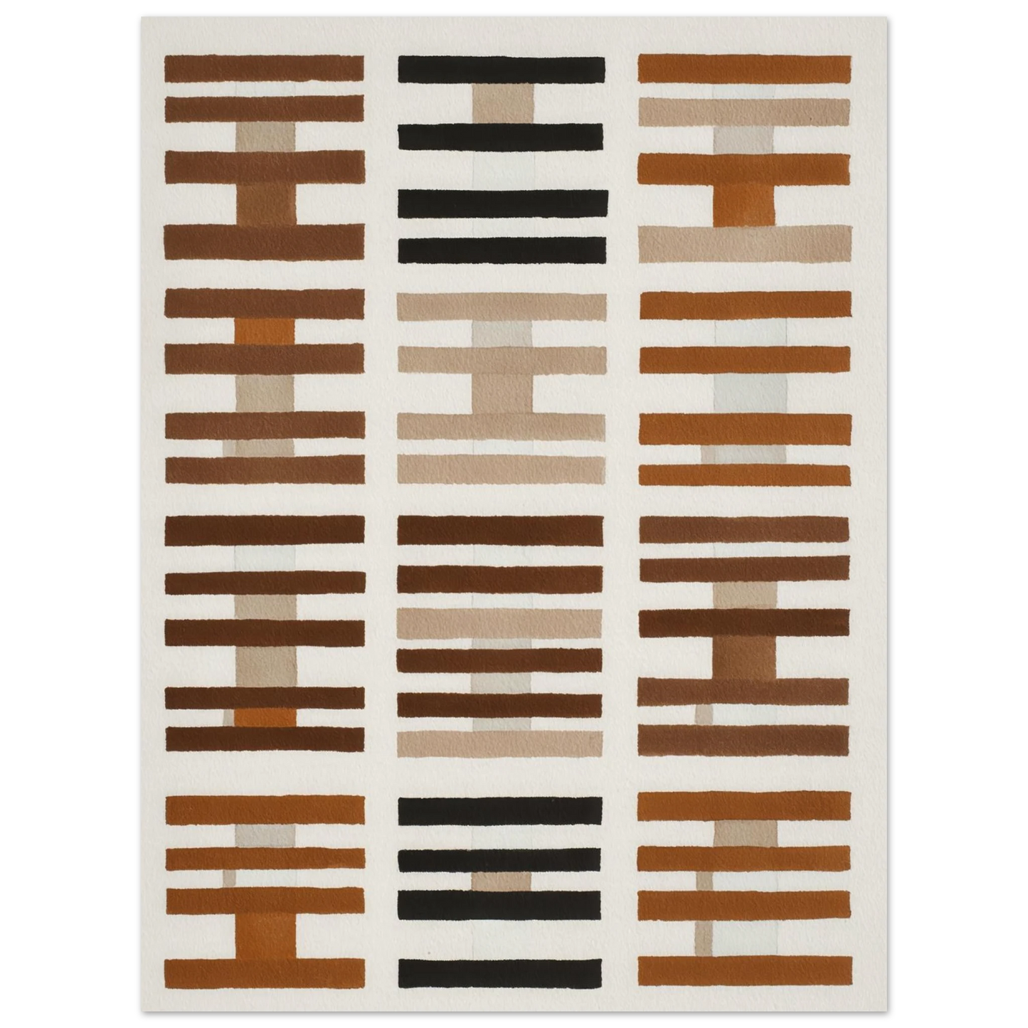 Stripes - Framed Poster - 30x40 cm / 12x16″ - Black frame