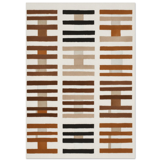 Stripes - Framed Poster - 30x40 cm / 12x16″ - Black frame