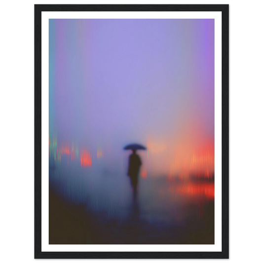 Syntactic Memory - Framed Poster - 30x40 cm / 12x16″ - Black frame
