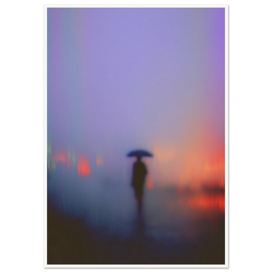 Syntactic Memory - Framed Poster - 30x40 cm / 12x16″ - Black frame