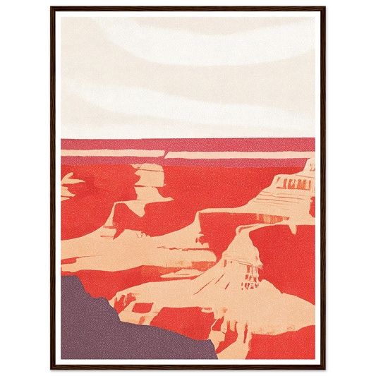 Terracotta Eternity - Framed Poster - 30x40 cm / 12x16″ - Black frame