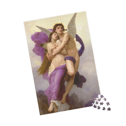 The abduction of Psyche Puzzle | William-Adolphe Bouguereau - - 1014 pcs (Vertical) - 